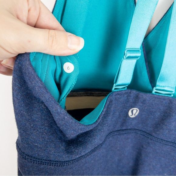 Lululemon Womens Blue Practice One Piece Jumpsuit - Size 6 - Picture 11 of 13